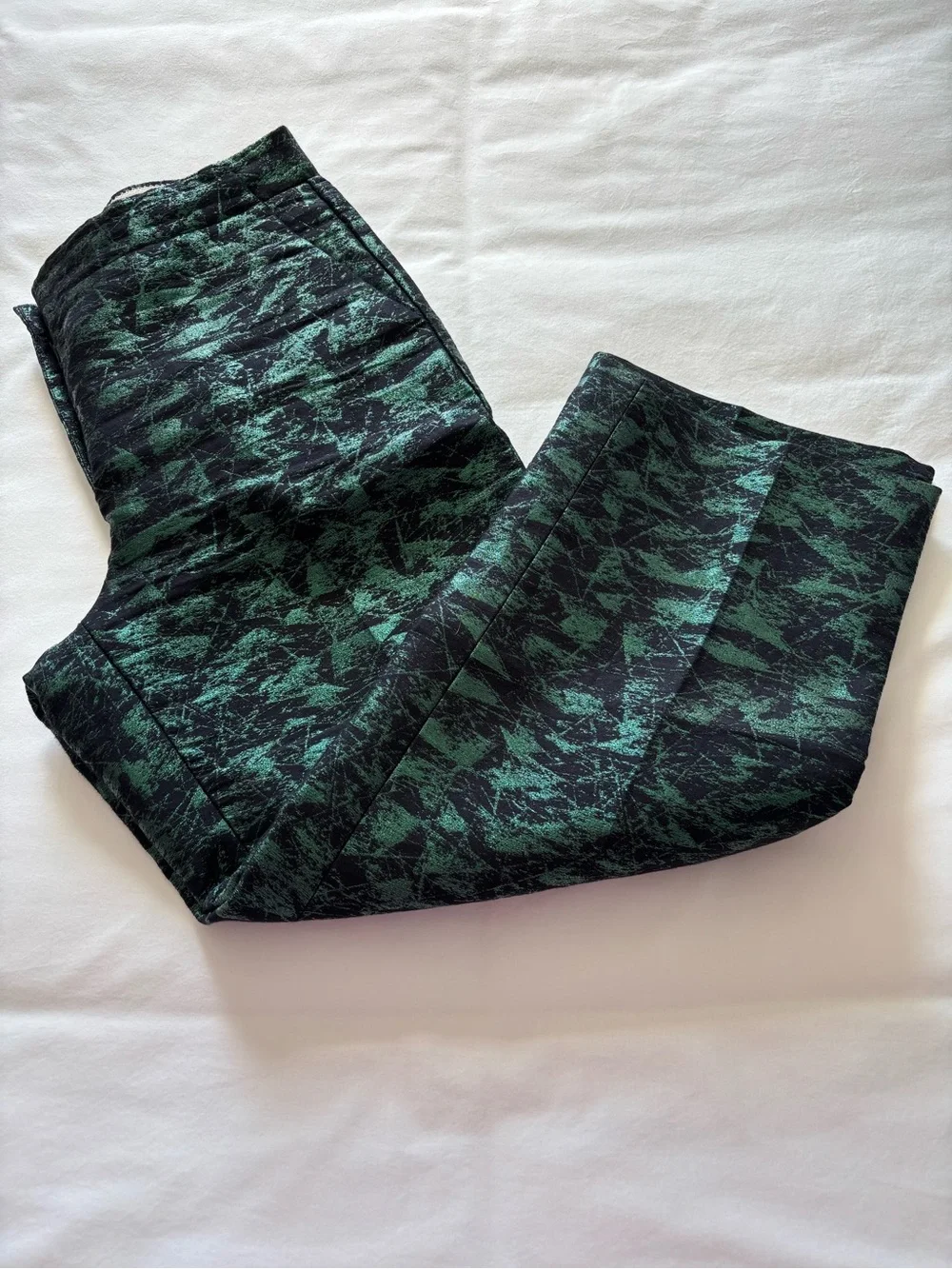 NWOT! RARE! J.Crew Evergreen Jacquard Patio Pant